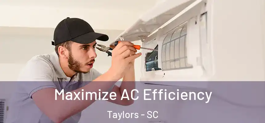  Maximize AC Efficiency Taylors - SC